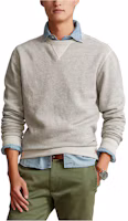 Order Polo Ralph Lauren SS22 Grey Solid Color Long Sleeve Sweatshirt 710850864002
