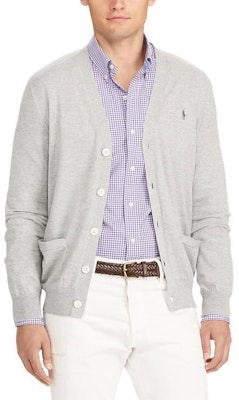 Polo Ralph Lauren SS22 Kardigan Rajut V-Neck Abu-Abu. MNPOSWE16810078-F16 Shop Polo Ralph Lauren SS22 Kardigan Rajut V-Neck Abu-Abu. MNPOSWE16810078-F16