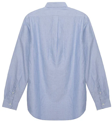 Polo Ralph Lauren SS22 Light Blue Long Sleeve Shirt with Embroidered Logo. 710615870-002 Lookbook Polo Ralph Lauren SS22 Light Blue Long Sleeve Shirt with Embroidered Logo. 710615870-002