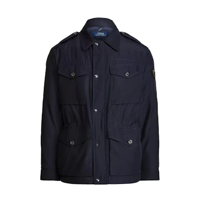 Polo Ralph Lauren SS22 Multi-Pocket Shirt Jacket Deep Navy Blue. 710818787-002