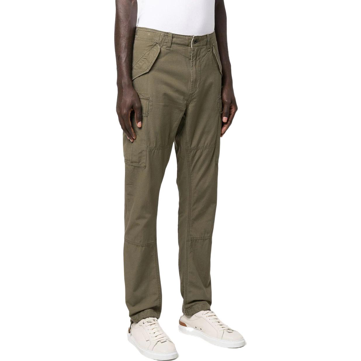 Purchase Polo Ralph Lauren SS22 Seluar Cargo Tirus Hijau Zaitun Multi-Poket. 710864896-002