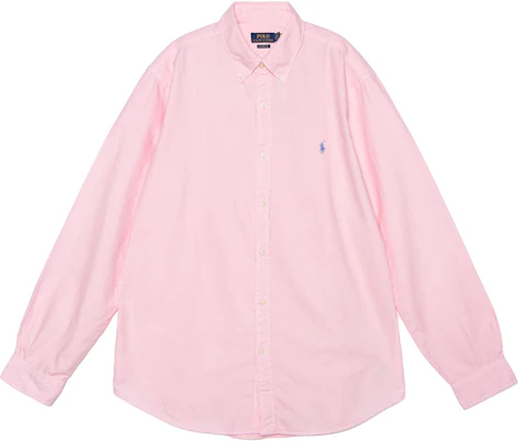Polo Ralph Lauren SS22 Pink Solid Long Sleeve Shirt with Logo Embroidery. 710847235012 Order Polo Ralph Lauren SS22 Pink Solid Long Sleeve Shirt with Logo Embroidery. 710847235012