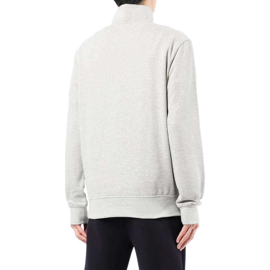 Purchase Polo Ralph Lauren SS22 Baju Sejuk Logo Pony Half-Zip Kelabu Terang. 710849720002