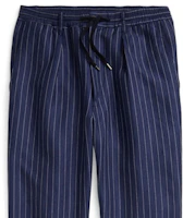 Sizing Polo Ralph Lauren SS22 Slim Fit Pantalones Casuales Rayados Azul Marino MNPOPNT14G20357-410
