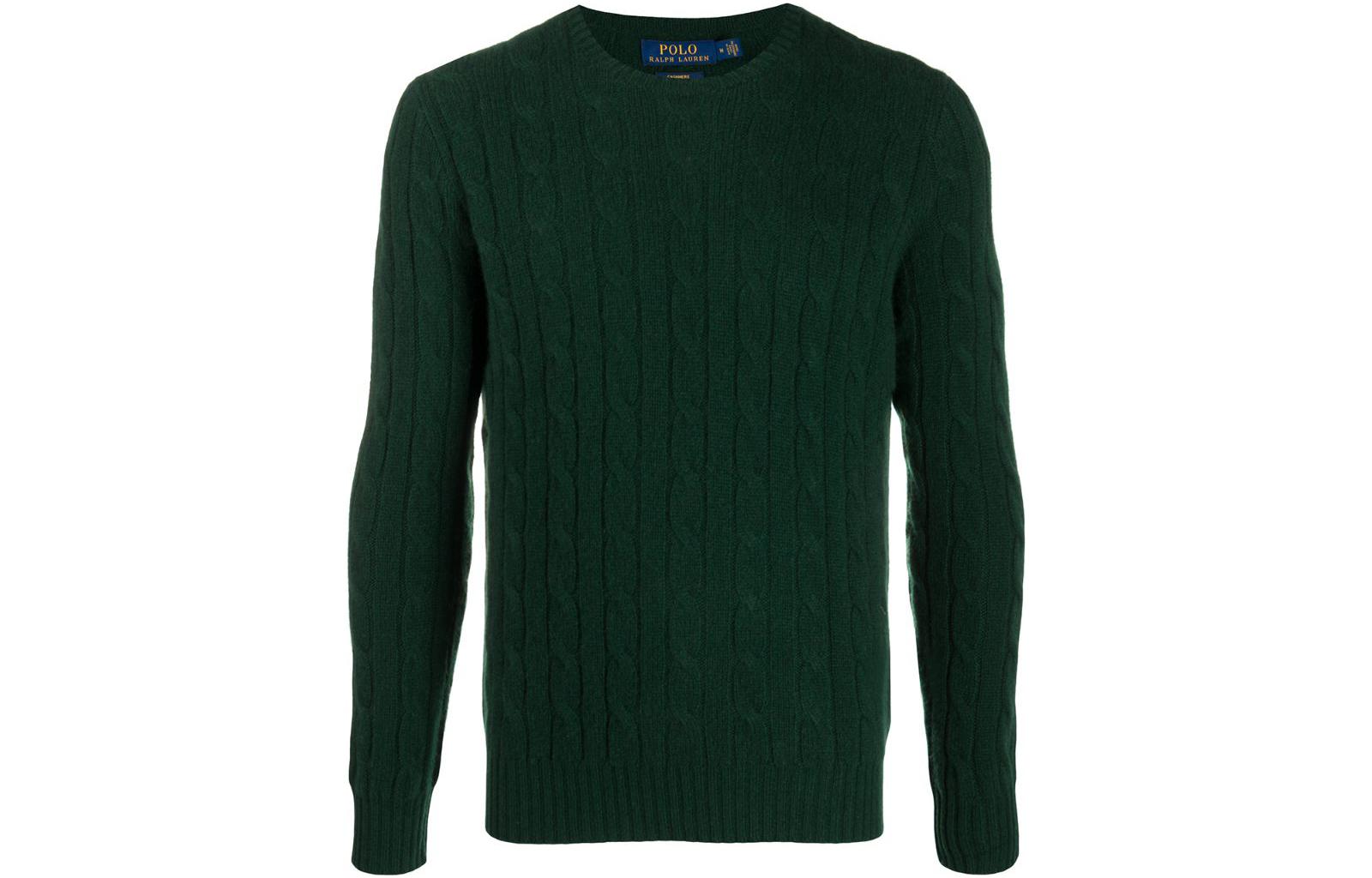 Polo Ralph Lauren SS22  Solid Cable Knit Sweater Green 710775749-019 圖 2