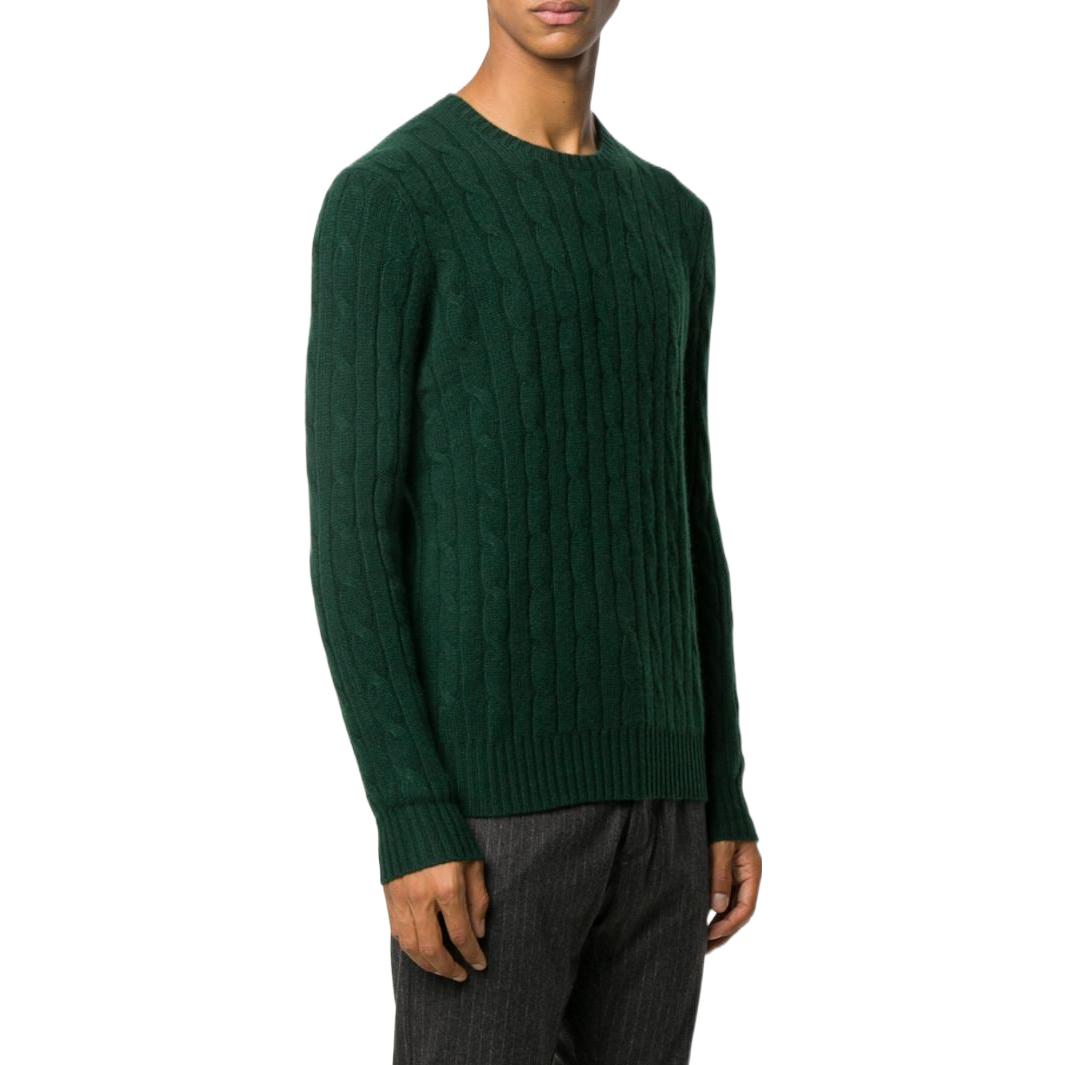 Polo Ralph Lauren SS22  Solid Cable Knit Sweater Green 710775749-019 圖 5
