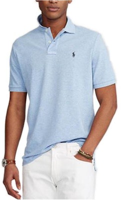 Polo Ralph Lauren SS22 Solid Logo Embroidered Cotton Polo Shirt Light Blue 710666997-007 Order Polo Ralph Lauren SS22 Solid Logo Embroidered Cotton Polo Shirt Light Blue 710666997-007