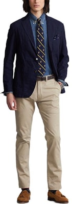 Polo Ralph Lauren SS22 海軍藍色長袖西裝外套. MNPOSPC27620255 Lookbook Polo Ralph Lauren SS22 海軍藍色長袖西裝外套. MNPOSPC27620255