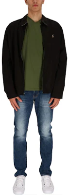 Polo Ralph Lauren SS22 Chaqueta Rompevientos Negra con Cremallera 710548506-003 Shop Polo Ralph Lauren SS22 Chaqueta Rompevientos Negra con Cremallera 710548506-003