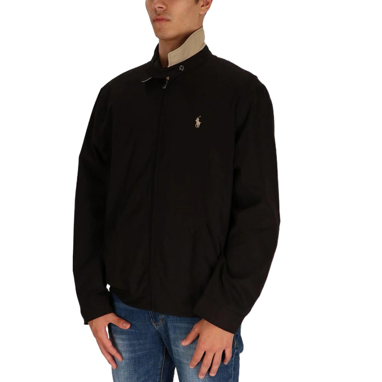 Polo Ralph Lauren SS22  Solid Zip-Up Windbreaker Jacket Black 710548506-003 圖 5