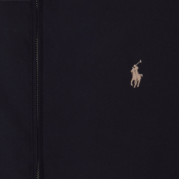 Polo Ralph Lauren SS22  Solid Zip-Up Windbreaker Jacket Black 710548506-003 圖 8