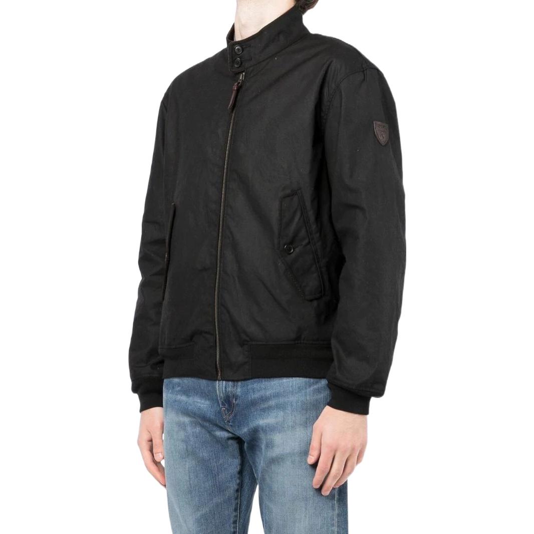 Polo Ralph Lauren SS22 Baracuda Zip-Up Windbreaker Jacket  Black 710856258001BLACK 圖 4