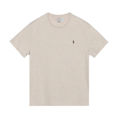 Polo Ralph Lauren SS22 Beige Crew Neck Short Sleeve T-Shirt . 710671438-203