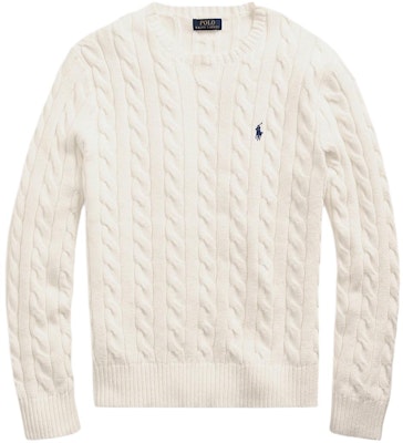 Polo Ralph Lauren SS22 米色刺繡Logo長袖圓領毛衣。 710775885-024 Order Polo Ralph Lauren SS22 米色刺繡Logo長袖圓領毛衣。 710775885-024