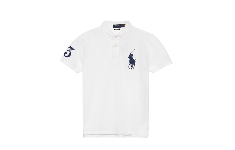 Polo Ralph Lauren SS22 Classic Logo Embroidered Short Sleeve Polo Shirt White Men 710697457-001