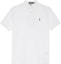 Buy Polo Ralph Lauren SS22 Classic White Cotton Polo Shirt with Embroidered Logo for Men 710666997-001
