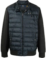 Polo Ralph Lauren SS22 Colorblock Sleeve Zip Jacket Grey Menswear 710824743-001 Polo Ralph Lauren SS22 Colorblock Sleeve Zip Jacket Grey Menswear 710824743-001