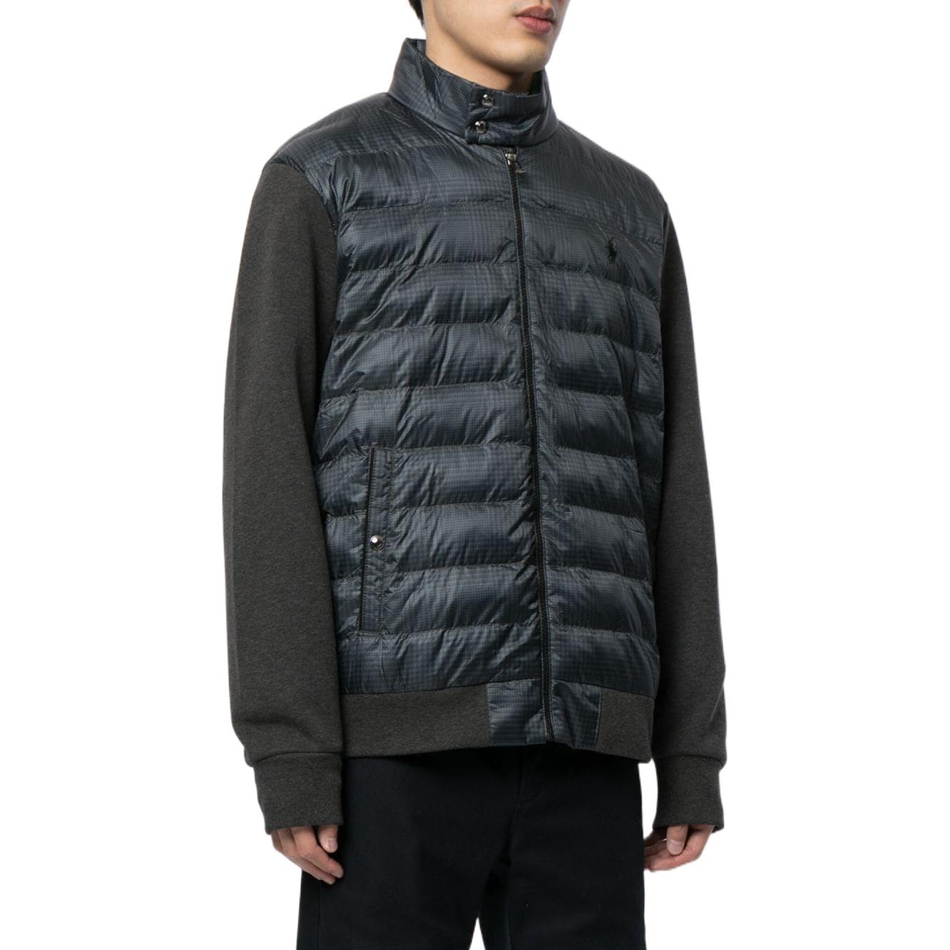 Polo Ralph Lauren SS22 Colorblock Sleeve Zip Jacket Grey Menswear 710824743-001 圖 3