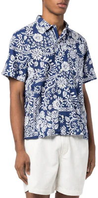 Polo Ralph Lauren SS22 Floral Print Short-Sleeve Shirt Blue 710864185-001 Purchase Polo Ralph Lauren SS22 Floral Print Short-Sleeve Shirt Blue 710864185-001