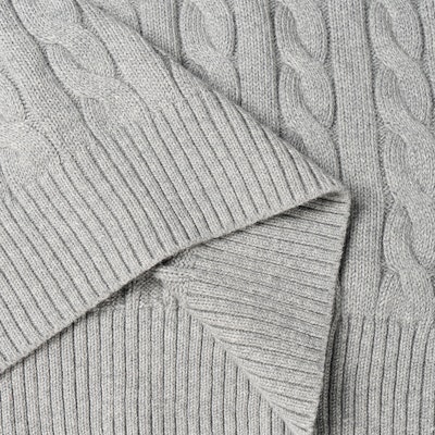 Polo Ralph Lauren SS22 灰色刺繡標誌半拉鍊針織毛衣 MNPOSWE16820447-020 Sizing Polo Ralph Lauren SS22 灰色刺繡標誌半拉鍊針織毛衣 MNPOSWE16820447-020