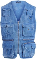 Polo Ralph Lauren SS22 Multi-Pocket Solid Zipper Vest Blue (). MNPOOTW1N220112 Polo Ralph Lauren SS22 Multi-Pocket Solid Zipper Vest Blue (). MNPOOTW1N220112