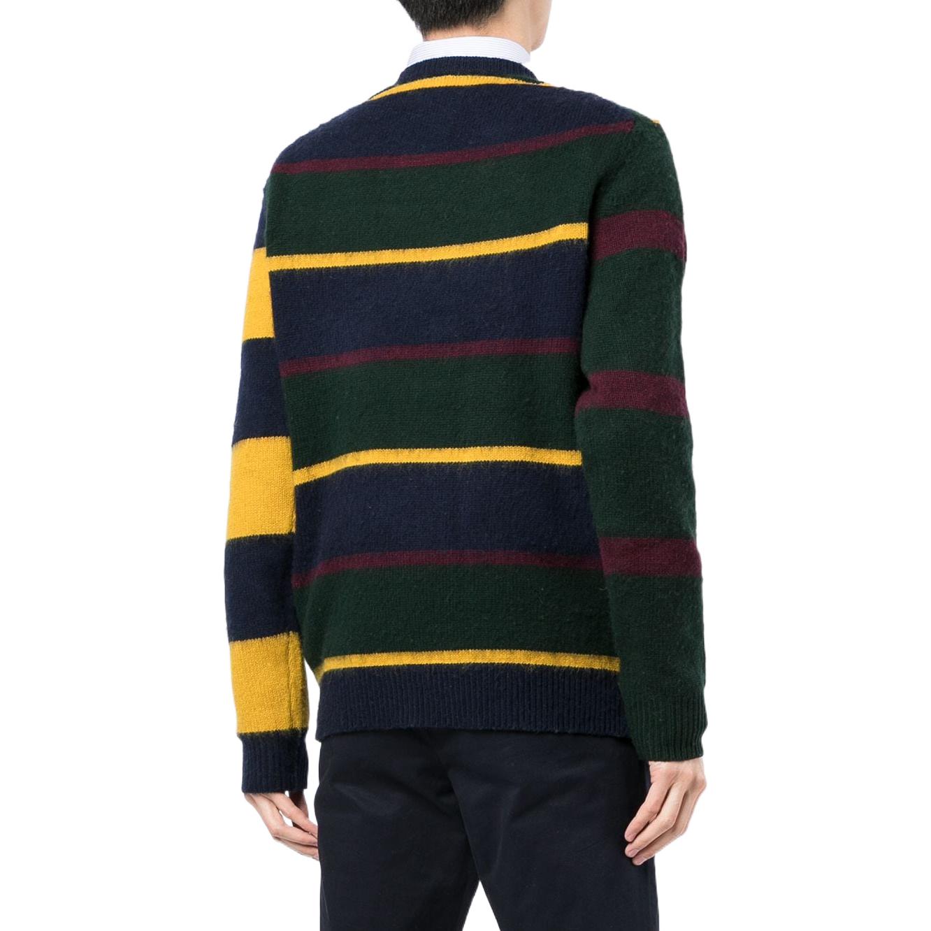 Polo Ralph Lauren SS22 Multi-Stripe Knit Wool Sweater  Blue 710849657-001 圖 5