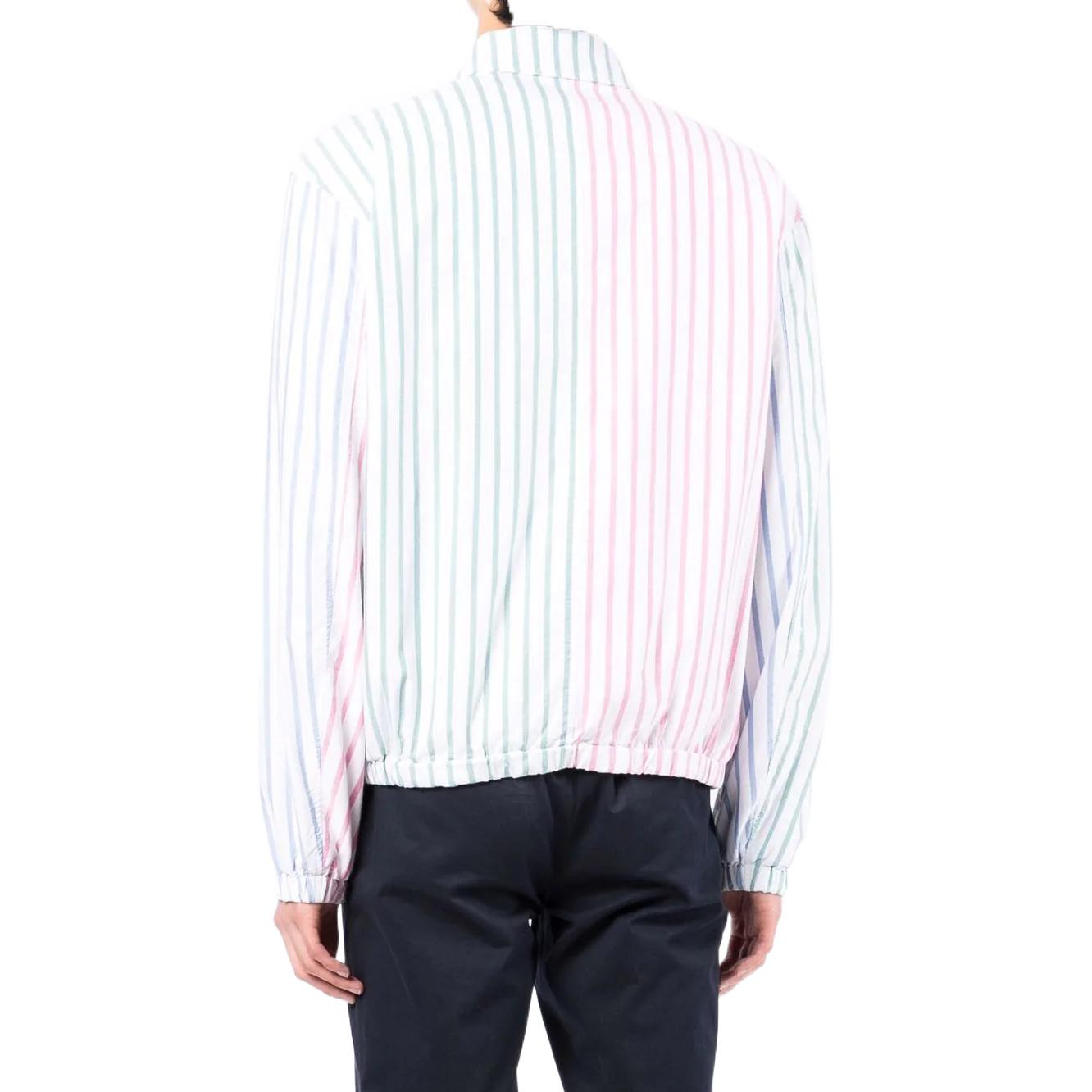 Polo Ralph Lauren SS22 Multicolor Striped Zip-Up Collar Jacket Mens. 710864537-001 圖 4