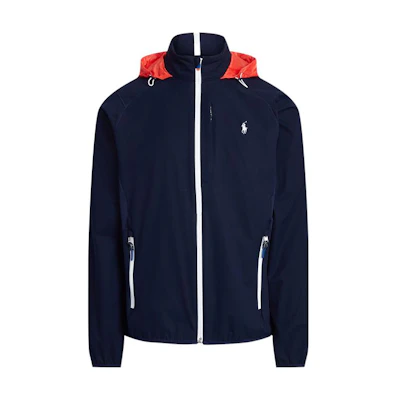 Polo Ralph Lauren SS22 Packable Hooded Jacket Navy Blue MNPOOTW16020786-410