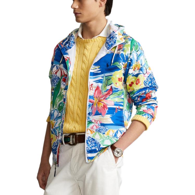Polo Ralph Lauren SS22 Packable Printed Hooded Jacket Blue MNPOOTW16020764-999 圖 4