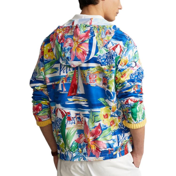 Polo Ralph Lauren SS22 Packable Printed Hooded Jacket Blue MNPOOTW16020764-999 圖 5