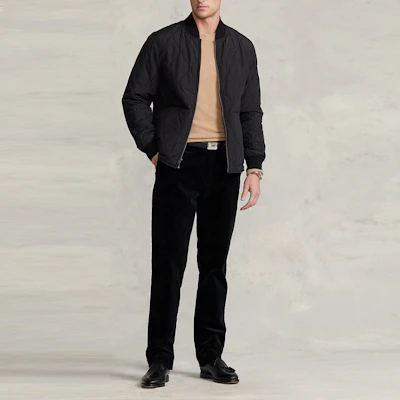 ポロ ラルフローレン SS22 キルティング ボンバージャケット ブラック 16020753-001 Lookbook ポロ ラルフローレン SS22 キルティング ボンバージャケット ブラック 16020753-001