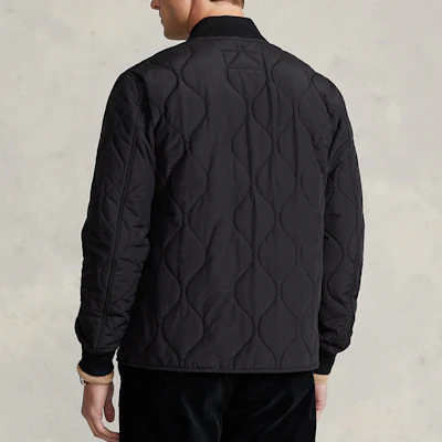 ポロ ラルフローレン SS22 キルティング ボンバージャケット ブラック 16020753-001 Shop ポロ ラルフローレン SS22 キルティング ボンバージャケット ブラック 16020753-001