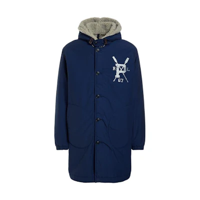 Polo Ralph Lauren SS22 Solid Logo Hooded Jacket Blue MNPOOTW16020810-400