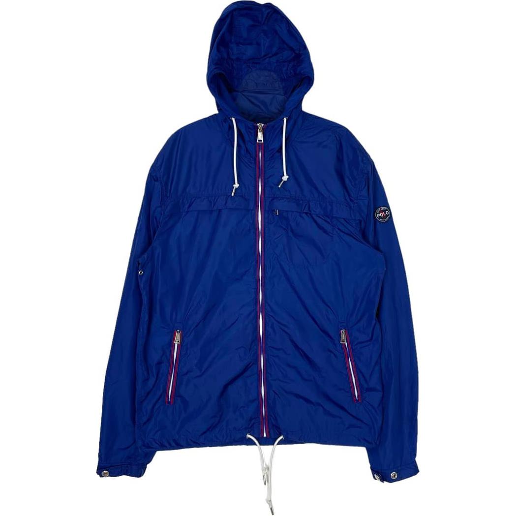 Order ポロ ラルフローレン SS22 ロゴ フーディー 長袖 ジャケット メンズ ブルー 710844878-001