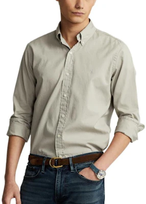 Polo Ralph Lauren SS22 Solid Single-Breasted Shirt Grey. MNPOWOV16822213-020 Purchase Polo Ralph Lauren SS22 Solid Single-Breasted Shirt Grey. MNPOWOV16822213-020