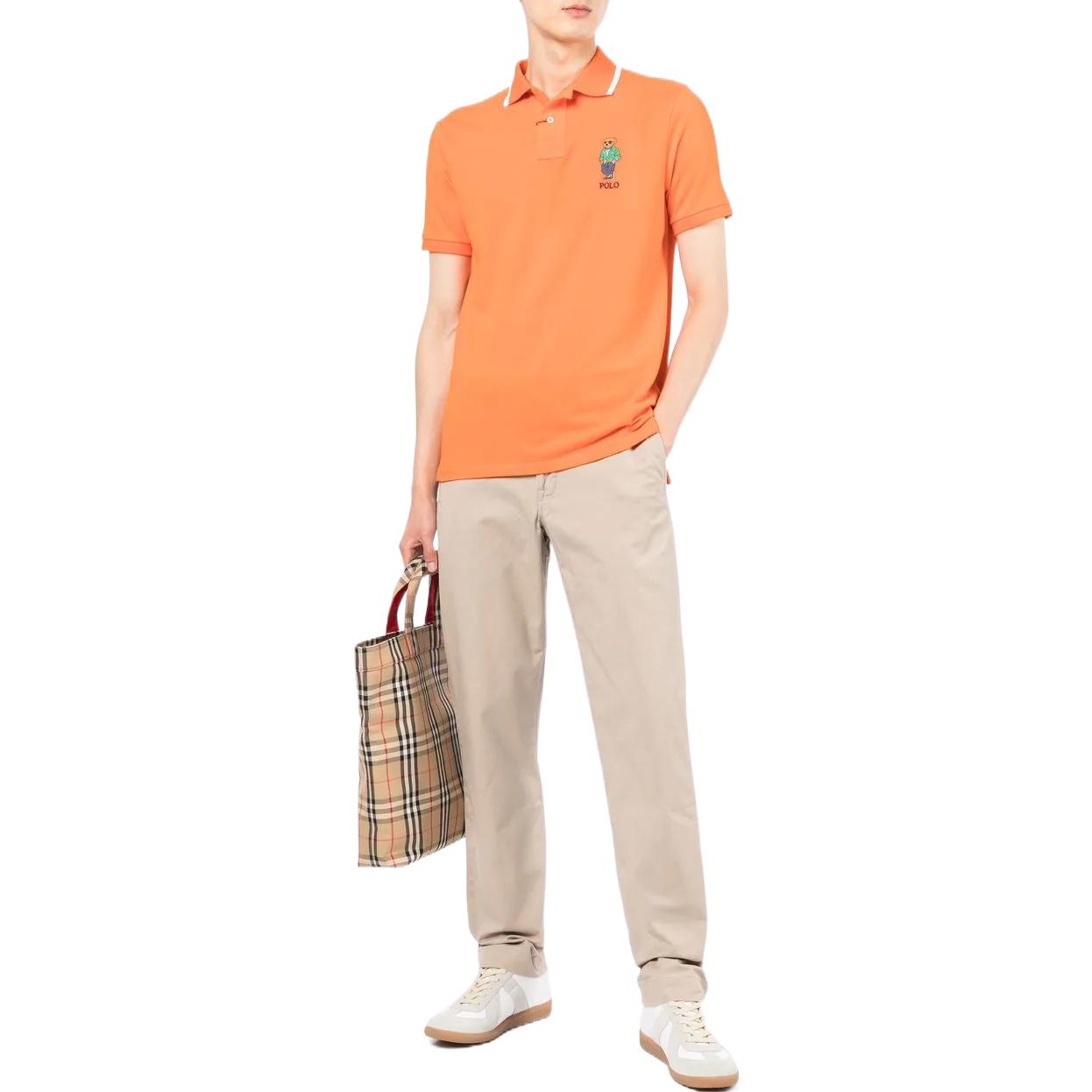 Lookbook Polo Ralph Lauren SS22 Celana Casual Straight-Leg Coklat. 710687424-002