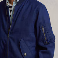 Details for Polo Ralph Lauren SS22 男士彈力飛行夾克外套 - 海軍藍 MNPOOTW16020826-410