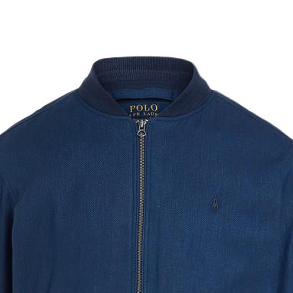 Polo Ralph Lauren SS22 Stretch Flight Bomber Jacket Men - Navy Blue. MNPOOTW16020826-410 圖 7