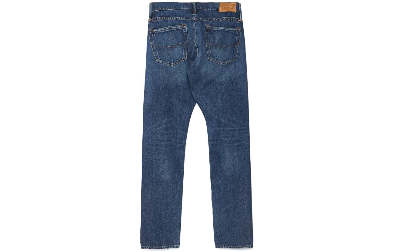 Lookbook Polo Ralph Lauren SS22 Vintage Slim Fit Mid-Rise Jeans Lelaki Biru. 710849815-001