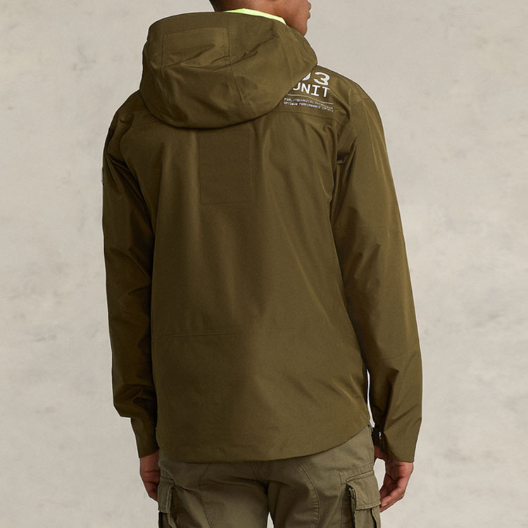 Purchase Polo Ralph Lauren Jaket Hoodie Tahan Air Hijau SS22 16020048-300