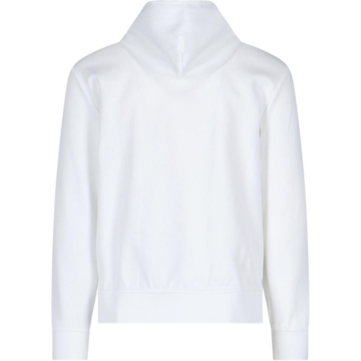 Lookbook Polo Ralph Lauren SS22 白色連帽外套，刺繡Logo，拉鍊款式。 710883329-013