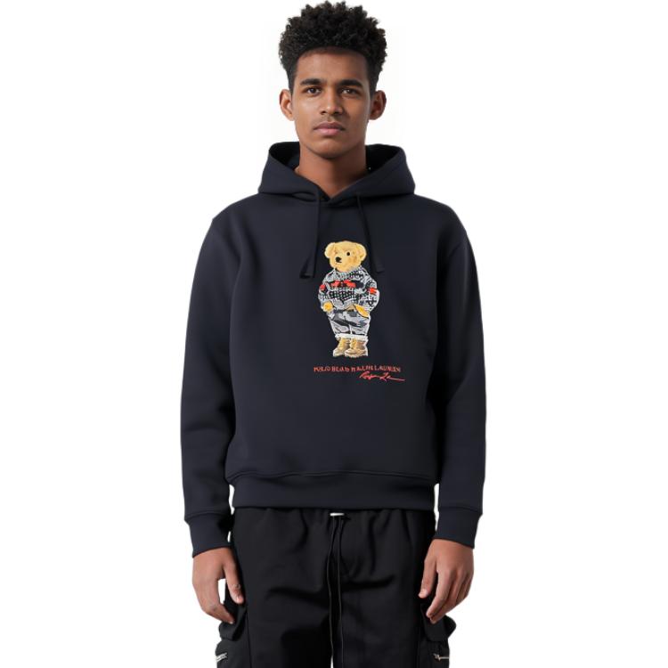 Polo Ralph Lauren SS23  Black Cartoon Graphic Hoodie Long Sleeve. 710852453-023 圖 4