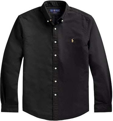 Polo Ralph Lauren SS23 Camisa Larga Negra con Logo Bordado. 710767828-001 Buy Polo Ralph Lauren SS23 Camisa Larga Negra con Logo Bordado. 710767828-001
