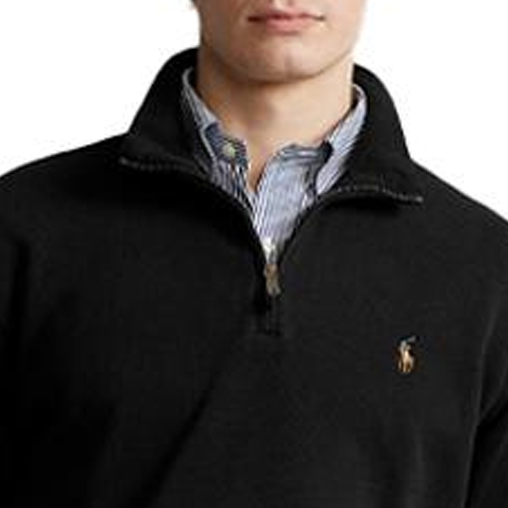 Purchase Polo Ralph Lauren SS23 Hitam Sweatshirt Logo Bordir Solid. 710857073-013