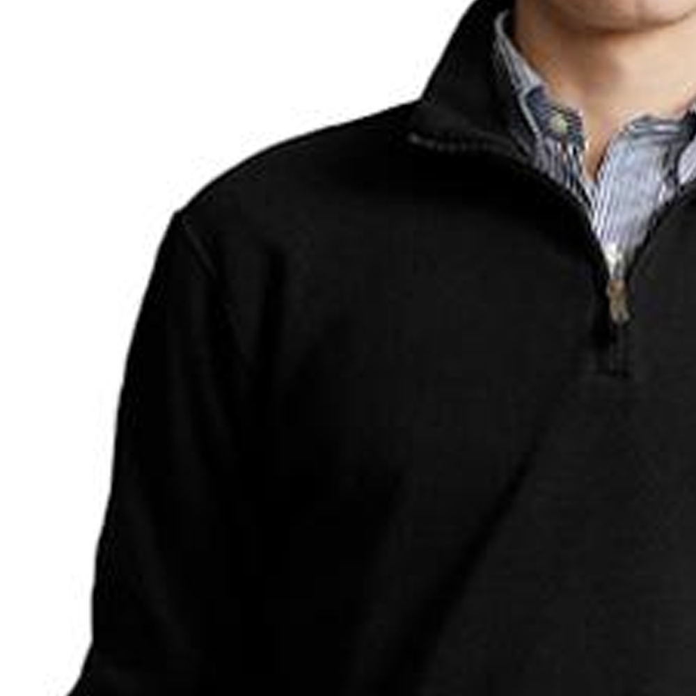 Details for Polo Ralph Lauren SS23 Hitam Sweatshirt Logo Bordir Solid. 710857073-013