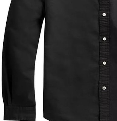 Polo Ralph Lauren SS23 Camisa Larga Negra con Logo Bordado. 710767828-001 Sizing Polo Ralph Lauren SS23 Camisa Larga Negra con Logo Bordado. 710767828-001