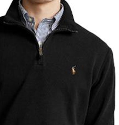 Polo Ralph Lauren SS23 Hitam Sweatshirt Logo Bordir Solid. 710857073-013 Sizing Polo Ralph Lauren SS23 Hitam Sweatshirt Logo Bordir Solid. 710857073-013