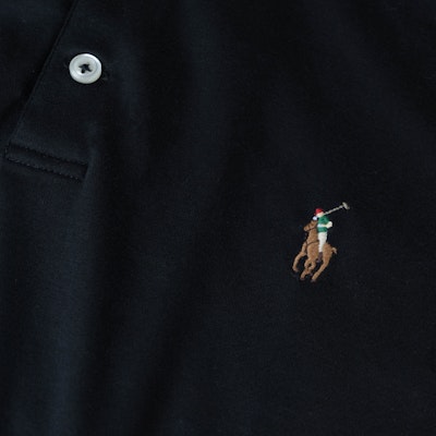 Polo Ralph Lauren SS23 Black Solid Polo Shirt with Logo Embroidery. 710870645-003 Details for Polo Ralph Lauren SS23 Black Solid Polo Shirt with Logo Embroidery. 710870645-003