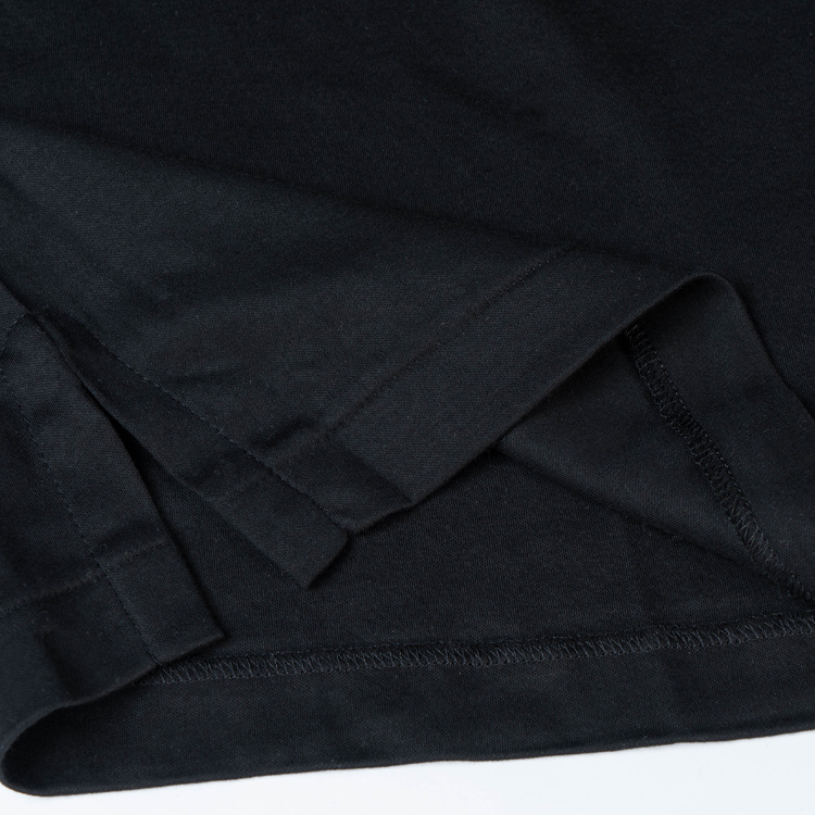 Sizing Polo Ralph Lauren SS23  Black Solid Polo Shirt with Logo Embroidery. 710870645-003