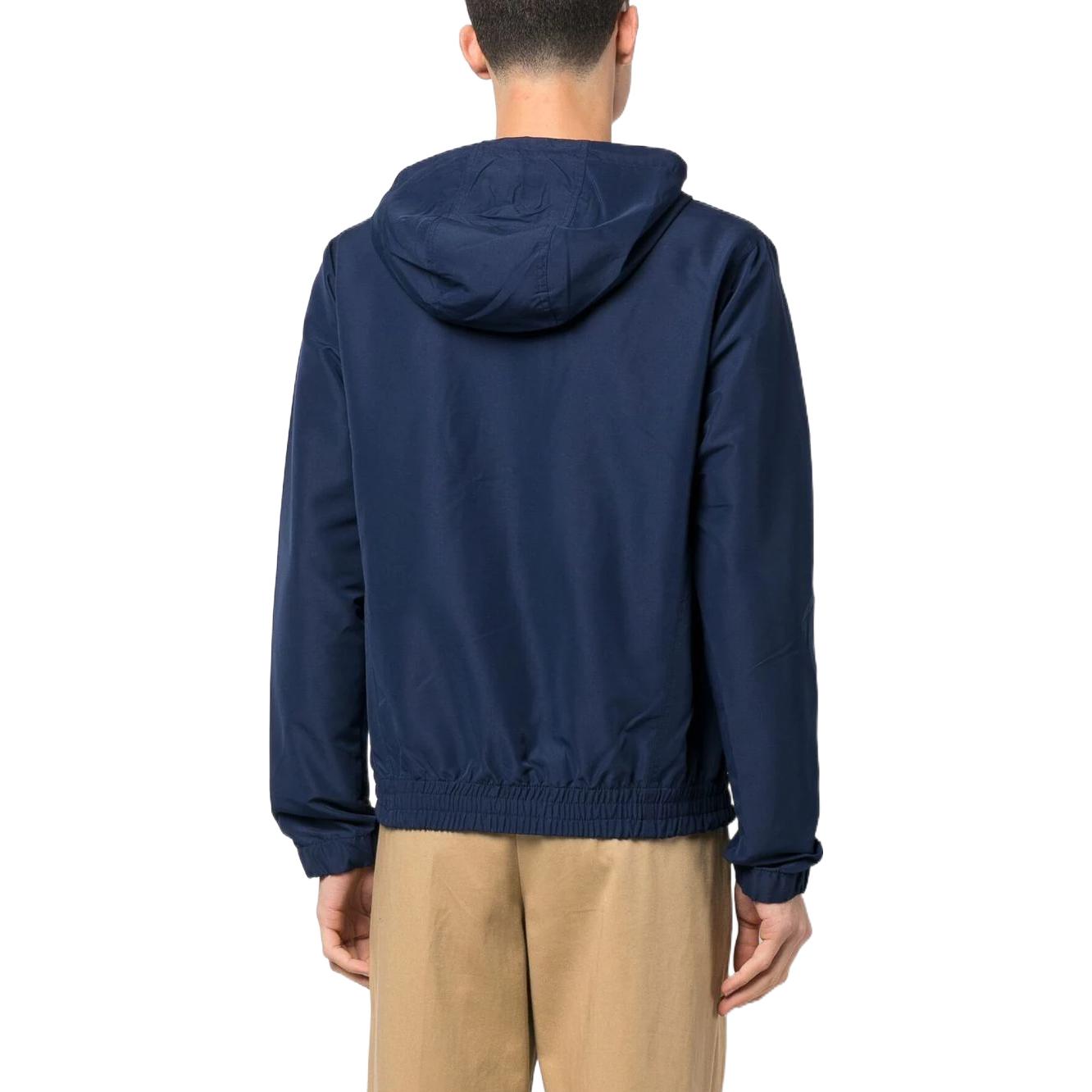 Polo Ralph Lauren SS23  Blue Hooded Zip-Up Logo Embroidered Jacket. 710888070-001 圖 4